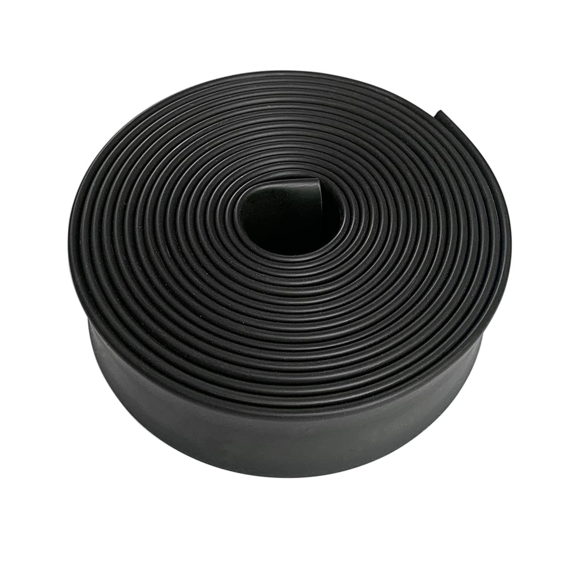 3:1 Ratio Heat Shrink Tubing Roll Adhesive Lined Industrial Marine Grade Dual Wall Heat Shrink Tube Waterproof and Sealed Black (1-1/2 inches(40 mm), 30 Feet)
