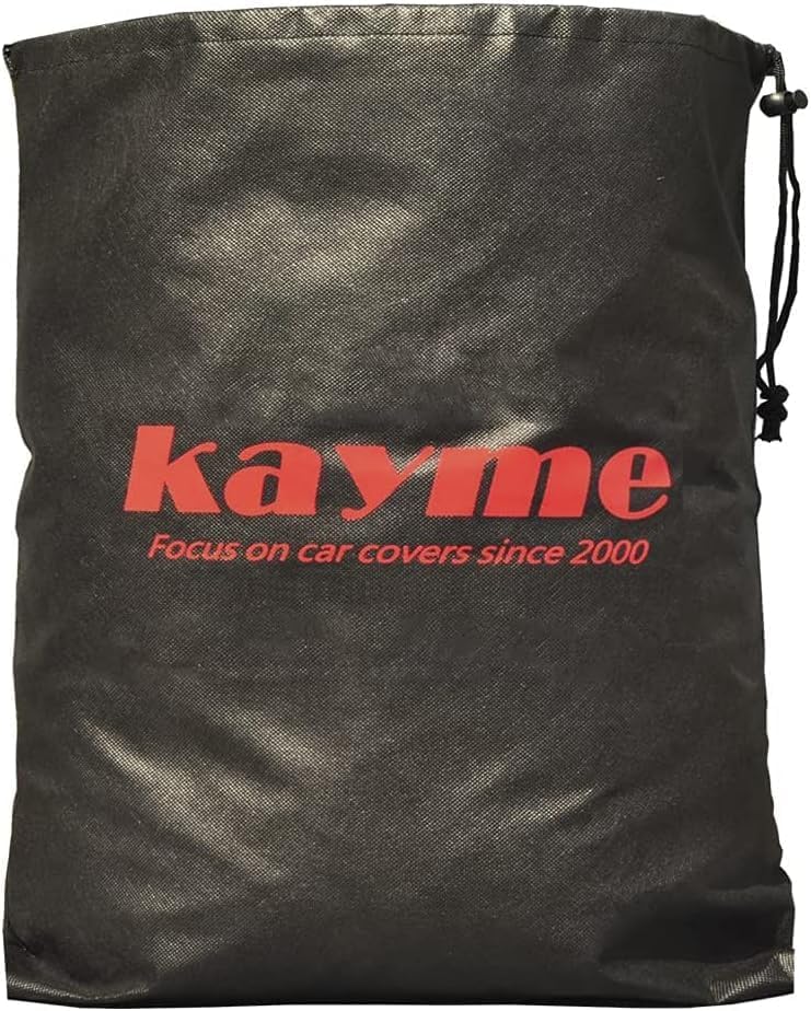 Kayme 6 Layers SUV Car Cover Custom Fit for Chevrolet Chevy Tahoe (2007-2025) Waterproof All Weather for Automobiles, Outdoor Full Cover Rain Sun UV Protection.Silver