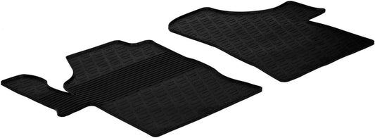 Gledring USA Custom Fit All-Weather Rubber Floor Mats Intended for Mercedes Benz Metris 2015-2023, Non-Slip, Protects from mud and Snow. Reduced Rubber Odor.