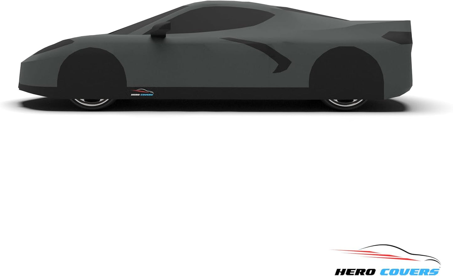 C8 Car Cover Fit for Corvette C8 Indoor and Outdoor Protection (Gray)