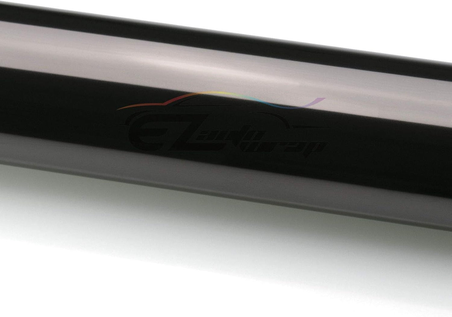 EZAUTO WRAP Free Tool Kit 12"x36" (1FT x 3FT) Glossy Medium Black Smoke Headlight Taillight Fog Light Side Marker Vinyl Tint Film Self Adhesive