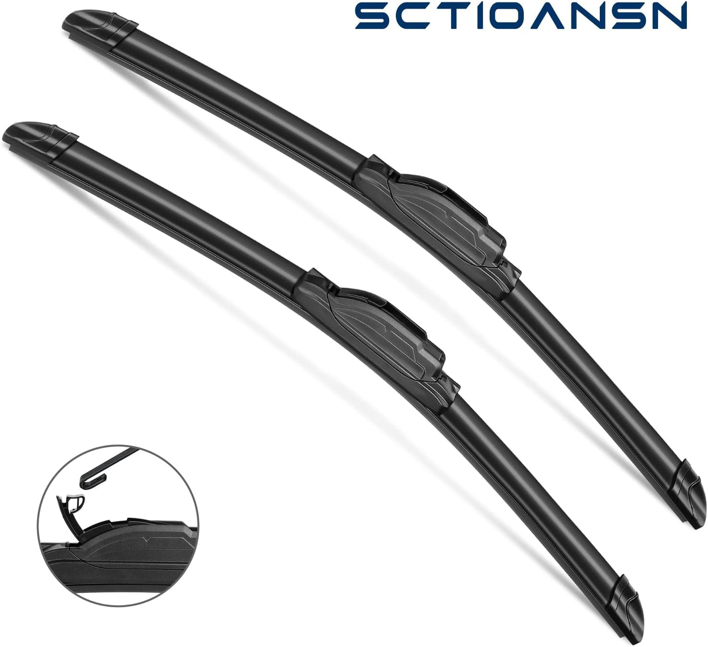 3Pcs Honda Fit Windshield Wipers for 2009-2020 Honda Fit, Original Equipment Automotive Replacement Windshield Wiper Blades for My Car- 28"/14"/14B" (Pack of 3) J- HOOK