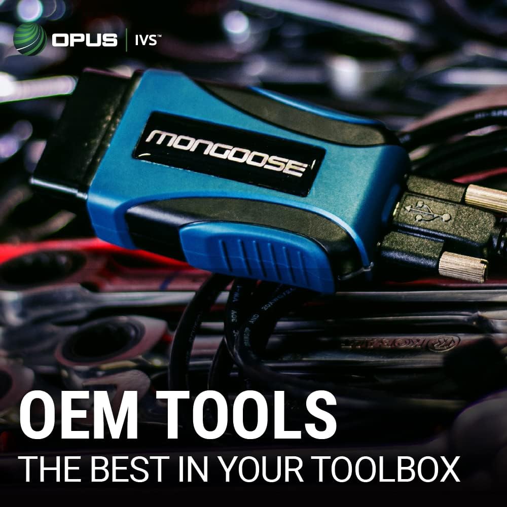 Opus IVS Mongoose-Plus Toyota/Lexus/Scion J2534 OEM Vehicle Interface Bluetooth Wireless - OEM Reprogramming and Diagnostics