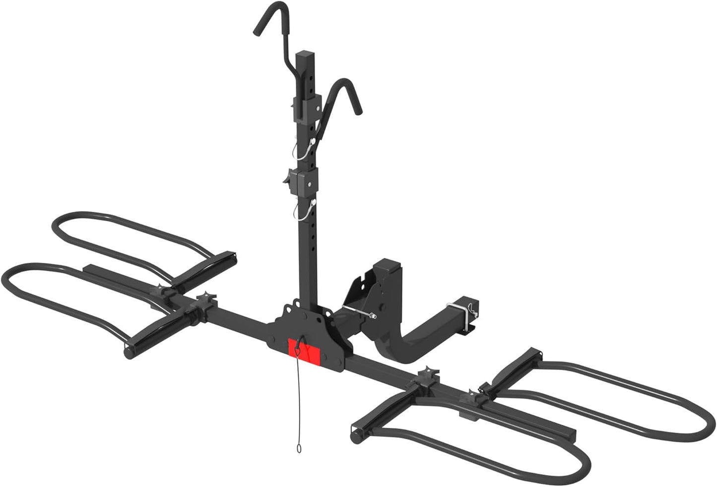 Hitch Bike Rack,Wobble Free Smart Tilting Folding Bicycle Car Racks for Standard,Fat Tire Ebike Rack for Tow Hitch, 2-Bike 200 lbs Capacity, Fit 2 inch Receiver