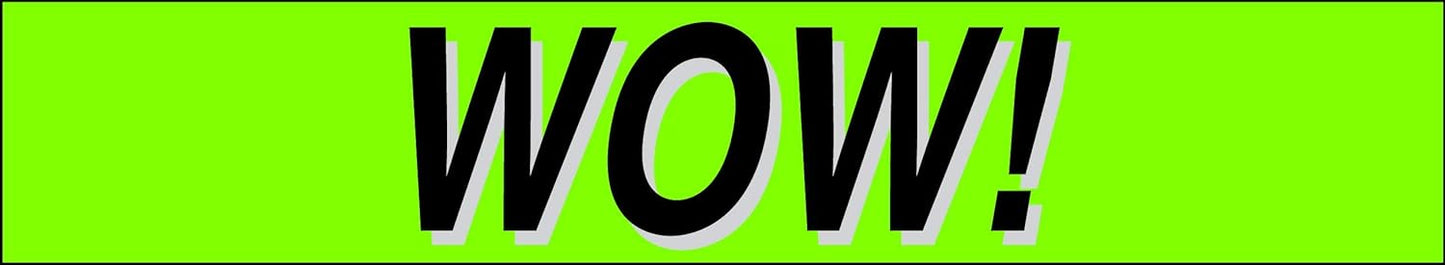 Ez-line Vinyl Windshield Stickers 3 Dozen 15 Inch Chartreuse Slogan Dealership Pro Pack for Car Lots (EZ115-Pack11)