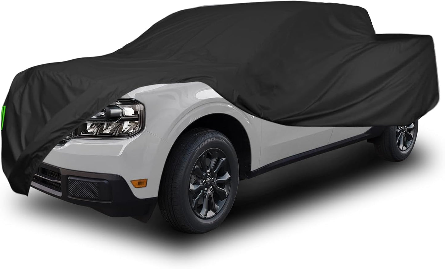 Proadsy Upgrade Car Cover for 2021-2024 2025 Ford Maverick, Waterproof All Weather for Automobiles, Windproof Snowproof Rain Hail Sun UV Protection Full Outdoor Indoor Exterior Car Covers, Black