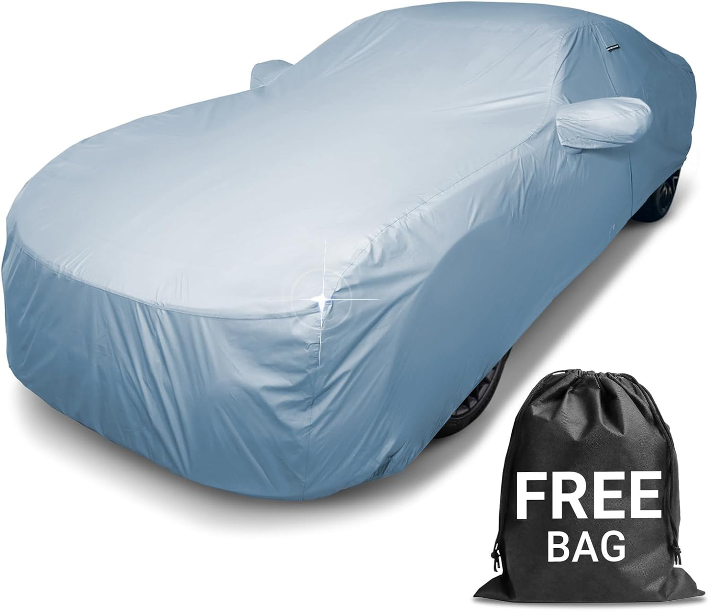 iCarCover Premium Car Cover for 1992-1998 Buick Skylark Heavy Duty Waterproof All-Weather Automobiles Custom Fit Indoor Outdoor UV Snow Protection Covers with Straps and Bag