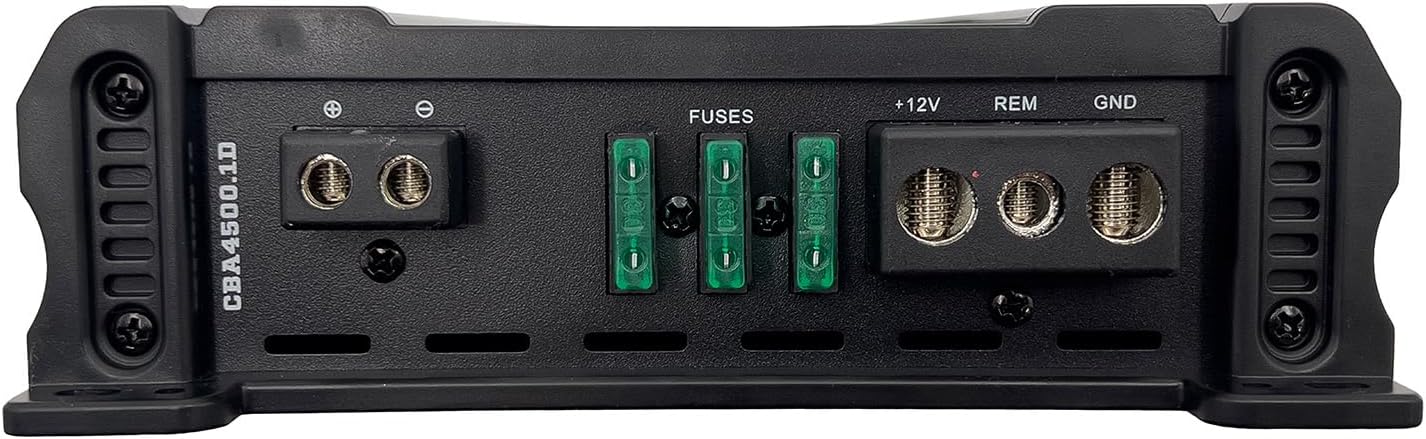 Orion Cobalt CBA4500.1D Monoblock 1-Channel Class D Amplifier for Car Subwoofer, 4500W, 2/4 Ohm Stable, Adjustable Low Pass & Subsonic Filter with Bass Boost, MOSFET Power Supply, Bass Knob Included