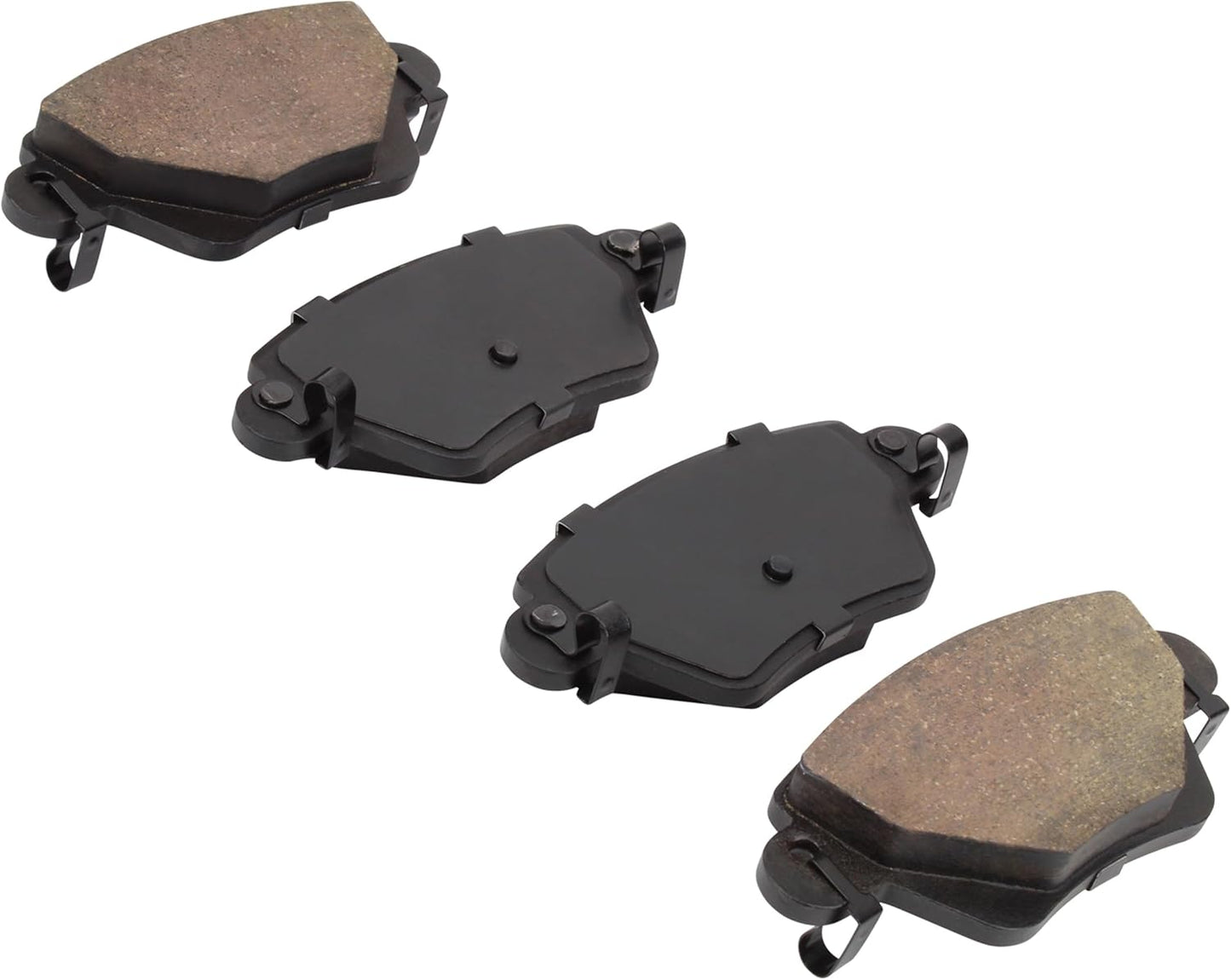 Premium Semi-Metallic Rear Brake Pads (1001-0911M) Compatible with Ford Mondeo 2001-2007, Jaguar X-Type 2001-2005
