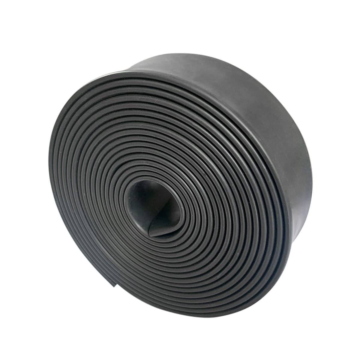 3:1 Ratio Heat Shrink Tubing Roll Adhesive Lined Industrial Marine Grade Dual Wall Heat Shrink Tube Waterproof and Sealed Black (1 inch(25.4 mm), 10 Feet)