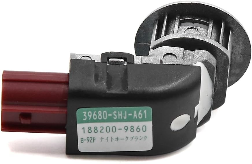 X AUTOHAUX 39680-SHJ-A61-B0 Car Bumper Reverse Silver Tone Parking Assist Sensor for Honda Odyssey 2005-2009 for Honda CR-V 2004-2013