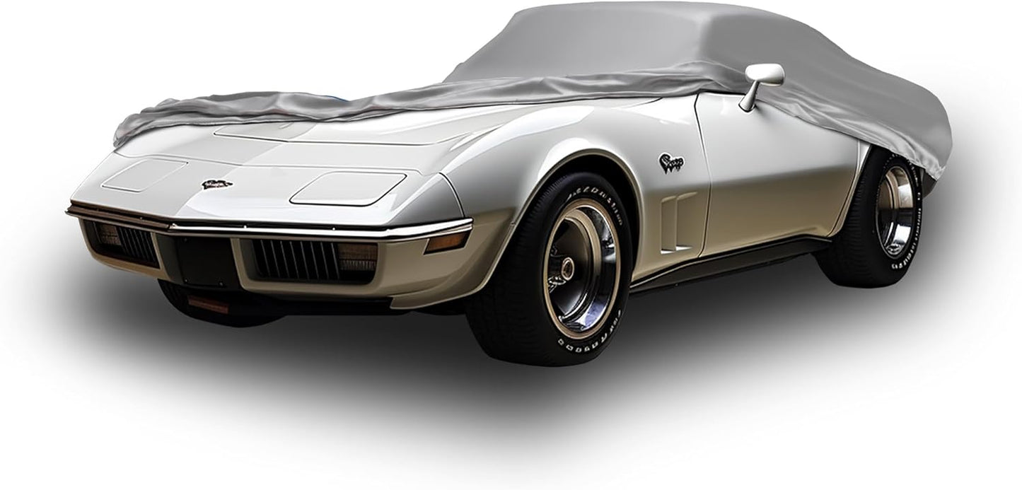 Car Covers Weatherproof Max Car Cover & Warranty Compatible with Chevrolet 1990-1996 Corvette – Outdoor Cover Theft Cable Lock Car Accessories Better Than Waterproof