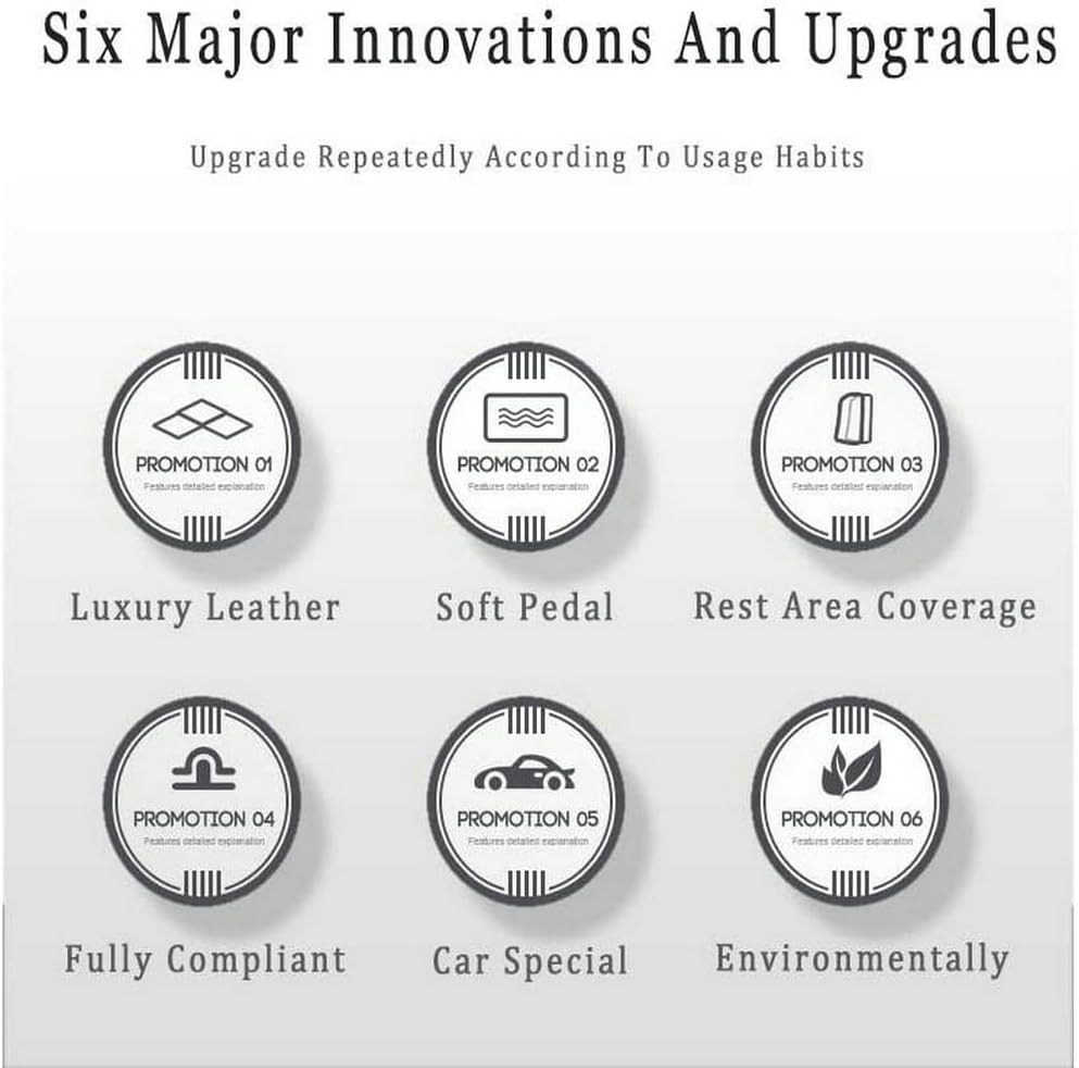 Custom Colors Car Floor Mats Black Pink for 99.9% Sedan SUV Sports， All-Weather Liners Car Floor mat，Luxury Leather Automotive Floor Mats (Black Beige,3D Floor Mats)