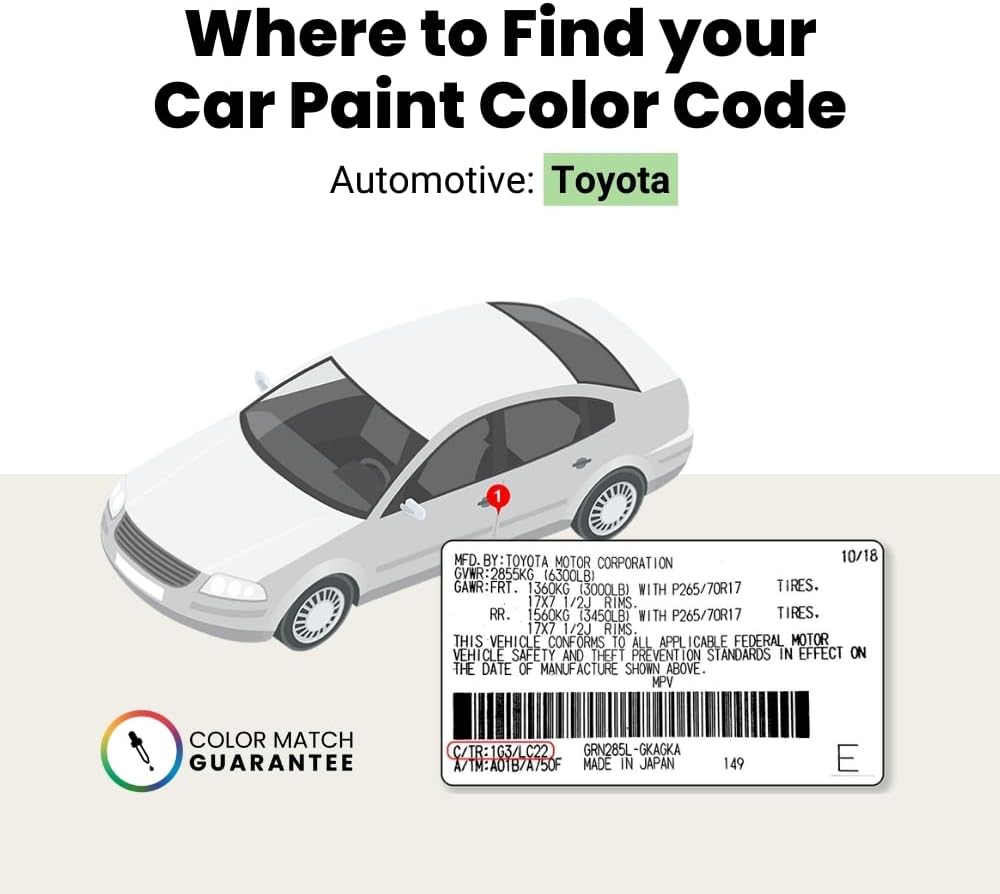 TouchUpDirect 1E7 Silver/Silver Streak Metallic Compatible with Toyota Exact Match Touch Up Paint Aerosol - Essential Kit