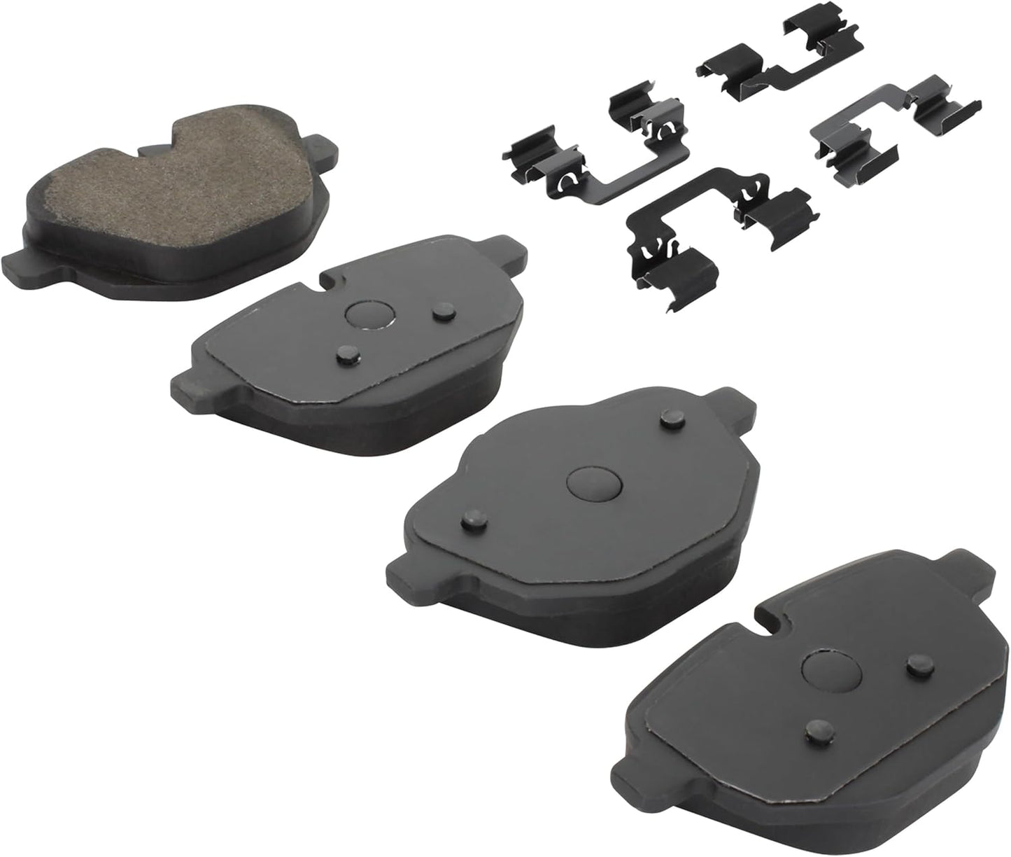 Premium Ceramic Rear Brake Pads (1001-1473C) Compatible with 2011-2024 BMW (528i/528i xDrive/530e/530e xDrive/530i/530i xDrive/535d/535d xDrive/535i/540d xDrive/540i/X3/X4/Z4 & More)