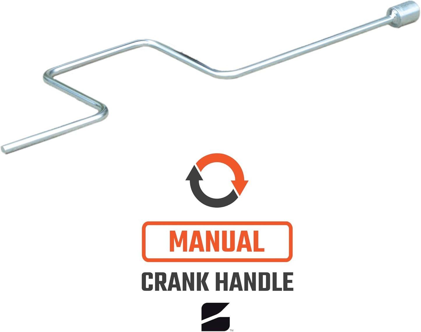 Bastion Distribution Four 24" Scissor Jack with Crank Handle | 5000lbs Capacity | Adjustable 4-24” Height | Leveling & Stabilizing | BJ-5000MSJ24