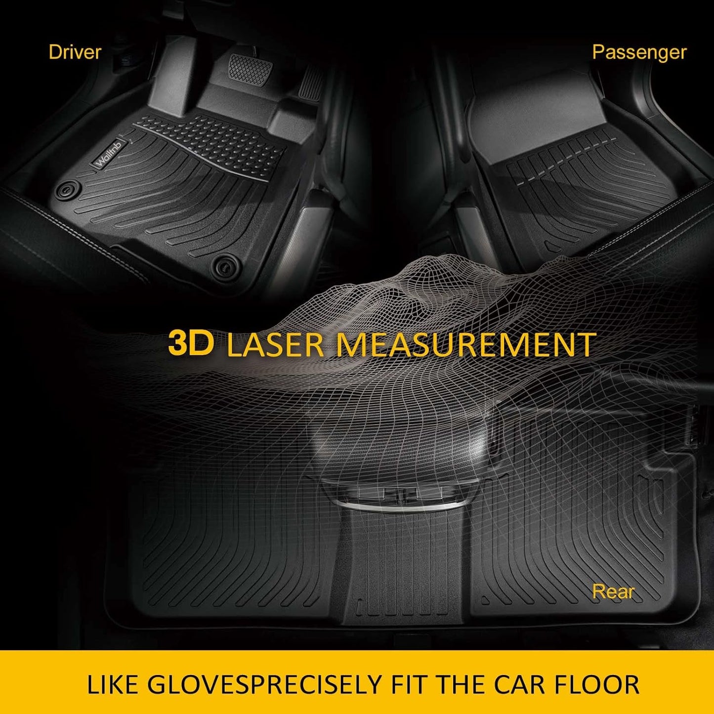 Car Floor Mats fit Ford Maverick Hybrid 2024 2023 2022 Floor Liners Car Mats Fit Maverick Hybrid 2022-2024 Accessories for Maverick Hybrid