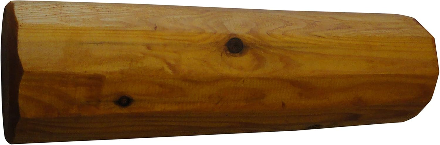 22-Place Freestanding Ski Log Racks, Pole Ski Holders, Garage Racks for Organization, Pole Stands, Snowboard Rack Garage, Snow Skis Sports Storage - Natural