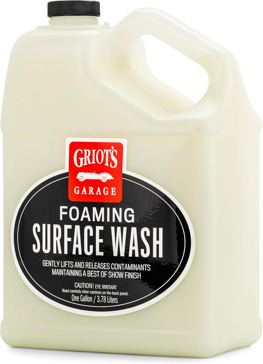 Griot's Garage BOSS Foaming Surface Wash for Car Cleaning and Detailing, Compatible with the BOSS Foam Cannon Auto-Mix System, One Gallon