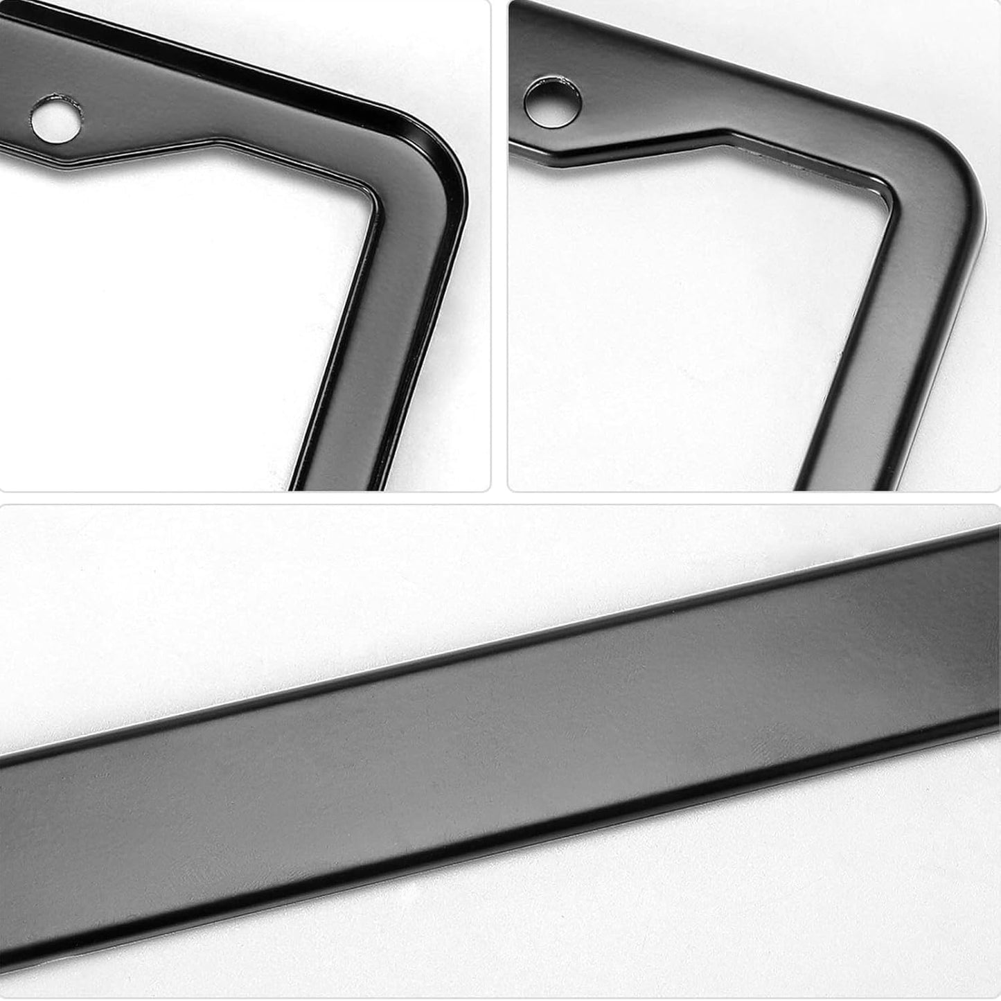 Personalized License Plate Frames Custom Your Text License Plate Holders 27 Colors Customizable Design Metal New Car Tag Sign Funny Gift for Men Women Front or Back of Car Truck 6.3"x12.2"