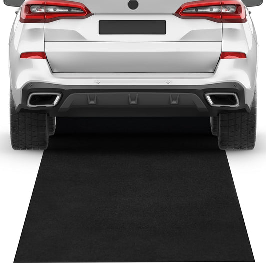 Oil Spill Mat (36" X 60") - XL Garage Oil Drip Mat for Driveway - Additional Insurance to Prevent Oil Drain Pan Spills - Reusable, Washable, Waterproof Backing, Under Car Oil Leak Absorption Mat