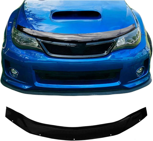 OMAC Front Bug Shield Hood Deflector Guard for Subaru Impreza 2008-2011 Black Smoke