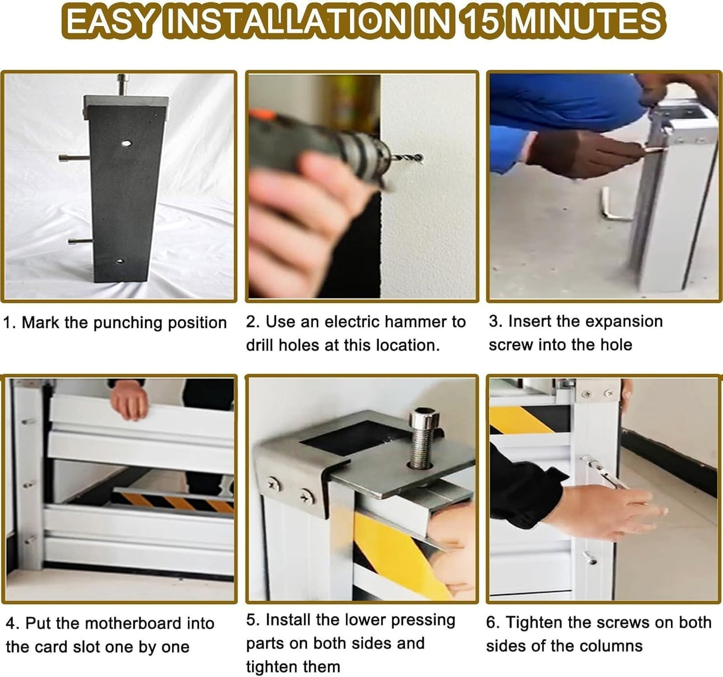 Reusable Heavy Duty Aluminum Flood Barriers for Home Exterior, Flood Protection Barriers Water Barrier Door Quick Detachable Garage Doors Detachable Mobile Rain Water Baffle ( H 31.5 inch L 11.5FT)