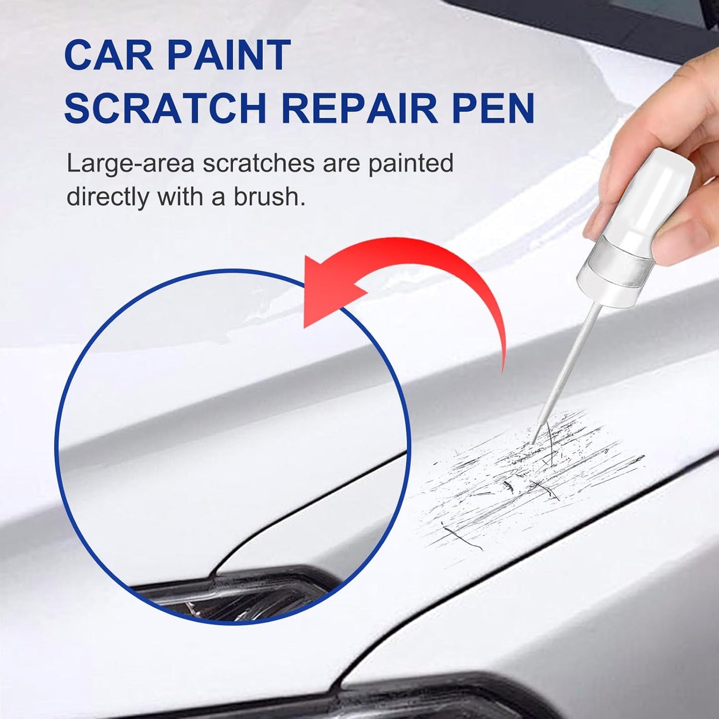 Urban Gray Pear(NH-912P) Touch Up Paint for Honda-Exact Match–Chips and Nicks Car Paint Scratch Repair Kit Automotive Paint Pen for CR-V/CIVIC/Accord/HR-V/Pilot/Odyssey/Ridgeline/Passport