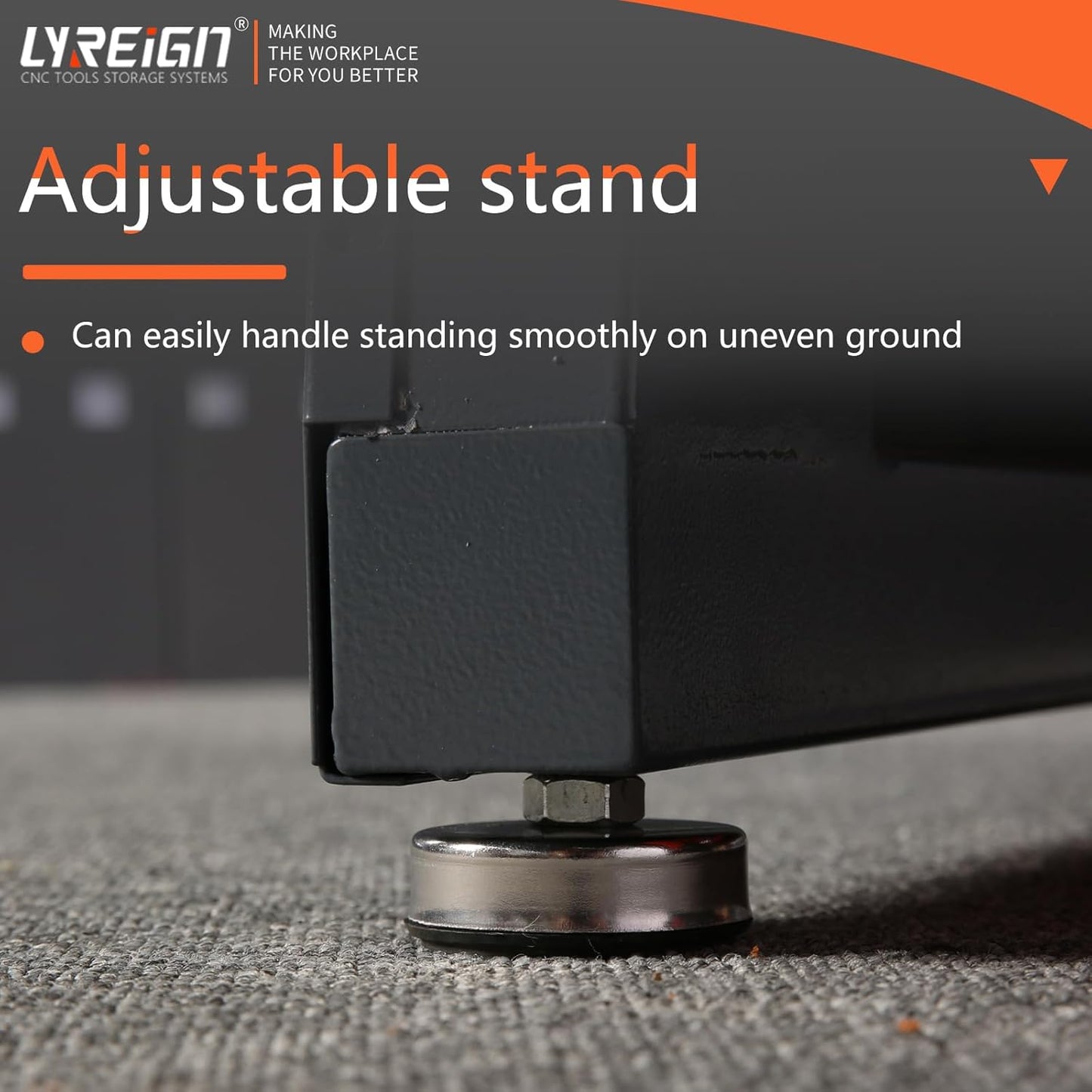 8-Row Large Capacity CNC Tool Holder Rack for Warehouses & Machining Centers, Suitable for all BT/CAT HSK Series