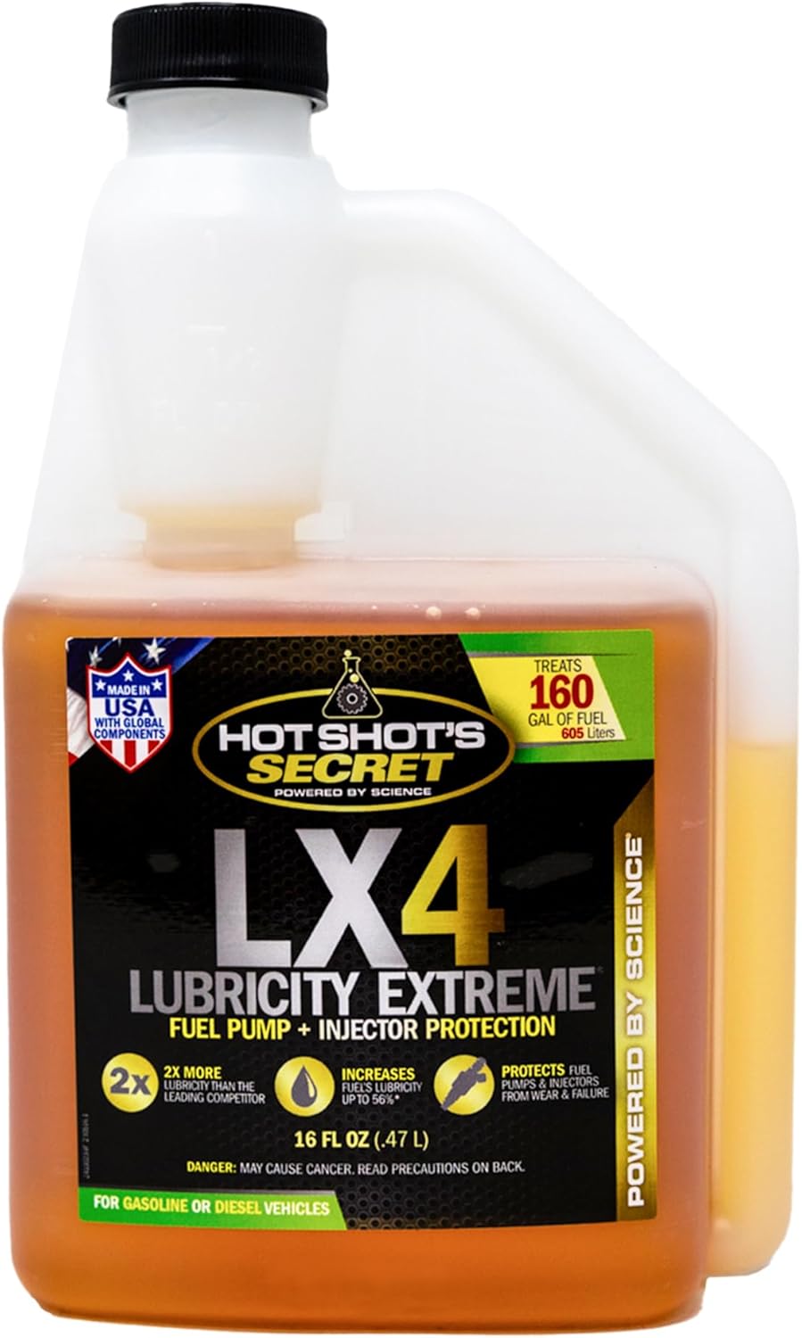 Hot Shot's Secret LX4 Lubricity Extreme 3 Pack of 16 Ounce Bottles, Packaging May Vary