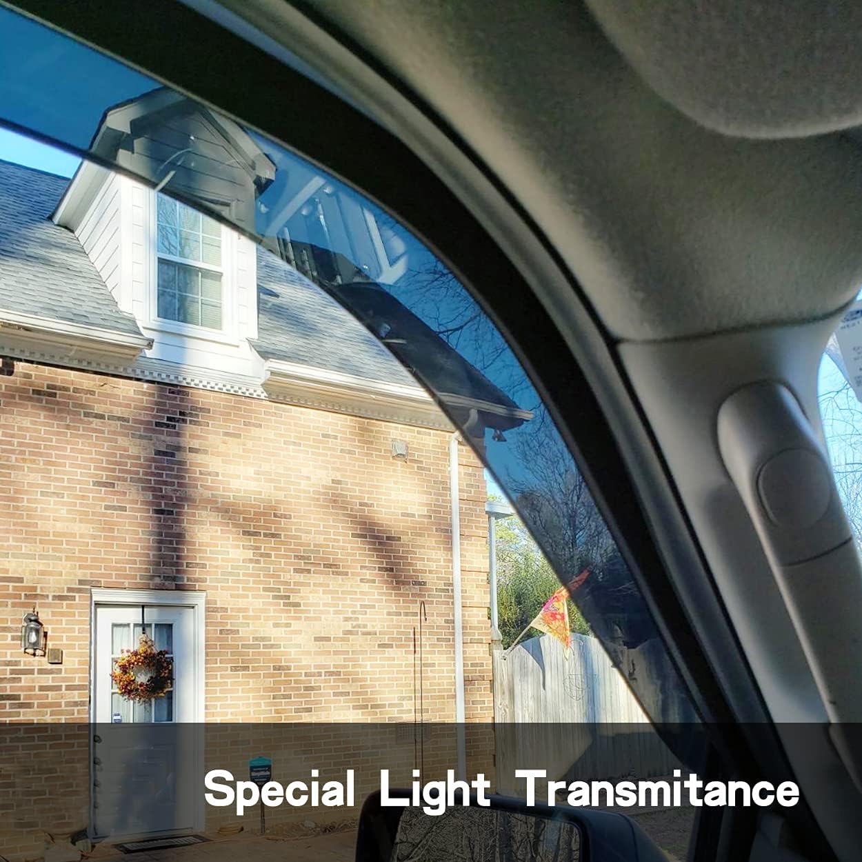 94355 Side Window Wind Deflector,4pc Tap-On Sun Rain Guards Set,Window Shade fit for 02-06 Cadillac Escalade EXT/Chevy Avalanche,00-06 GMC Yukon XL,01-07 GMC Sierra 2500 Crew Cab