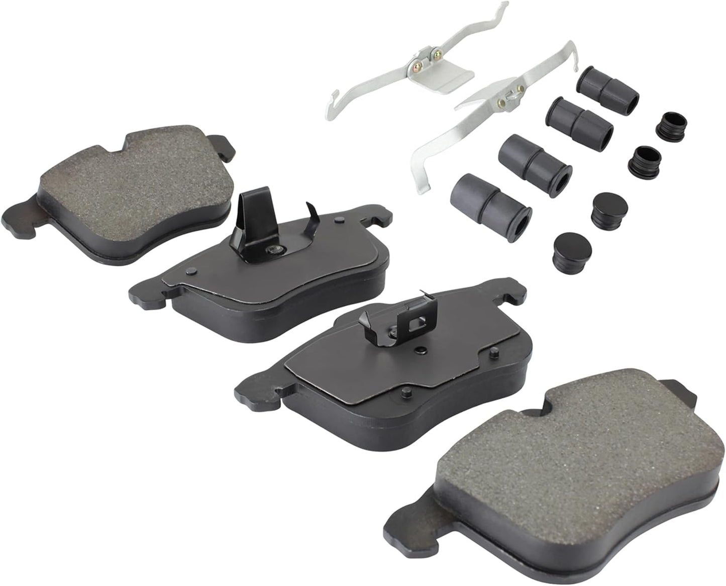 Premium Semi-Metallic Front Brake Pads (1001-1257M) Compatible with Cadillac BLS 2007-2008, Chevrolet Vectra 2003-2008, Saab 9-3 2006-2011