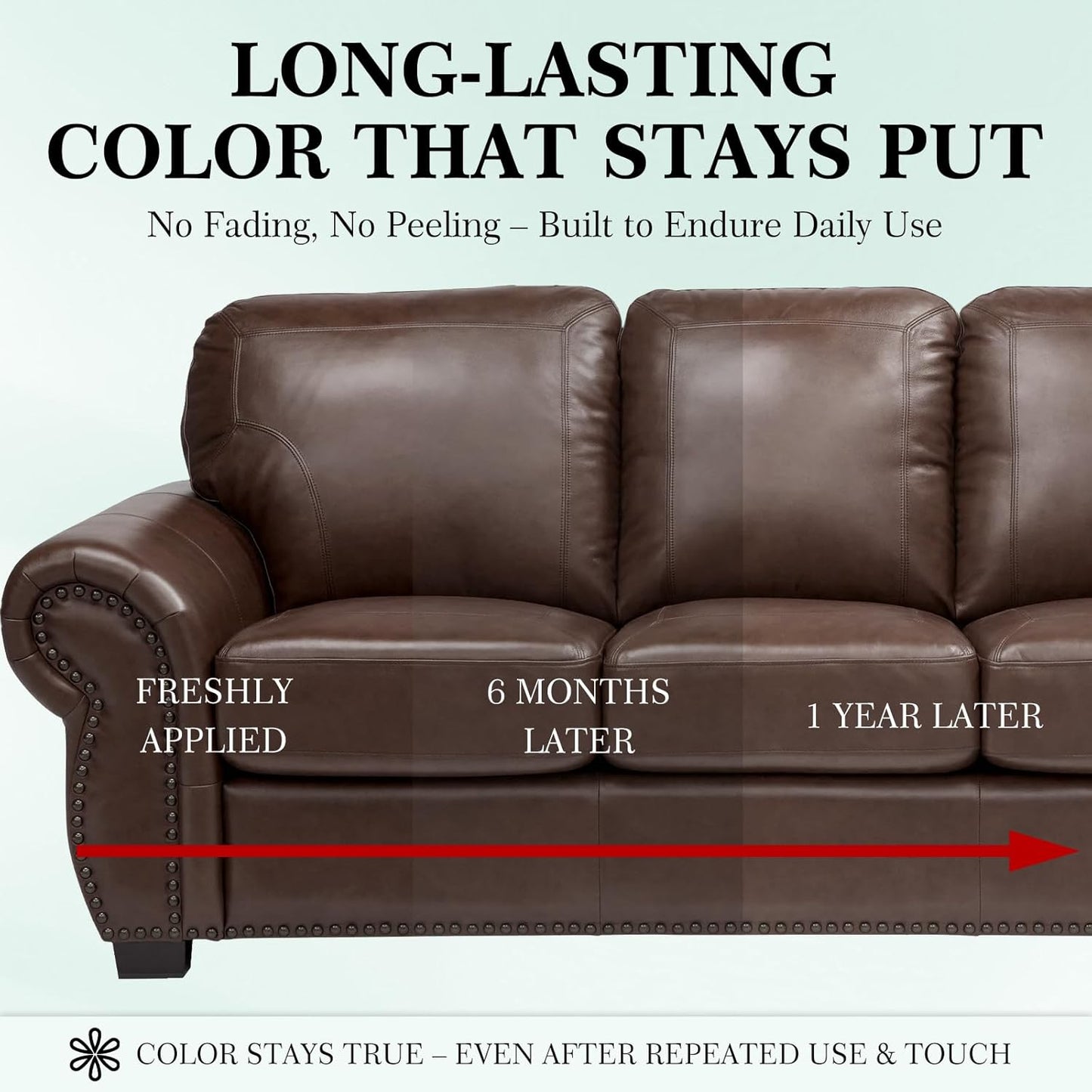 Leather Color Restorer, Recoloring Balm, Scratch Remover, Dye, Paint, Repair Kit for Furniture, Couches, Car Seats, Shoes, Bags, Tan