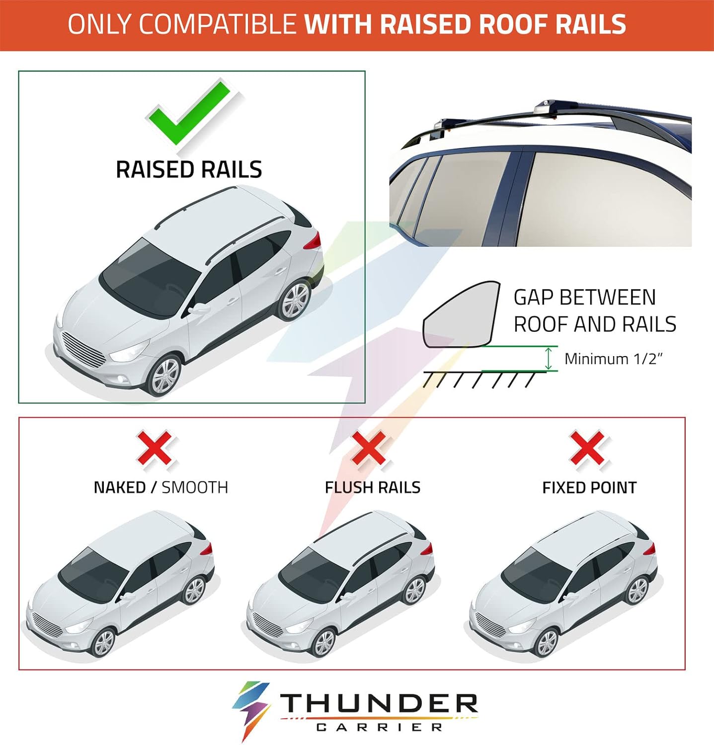 Catch USA Car Roof Rack Cross Bars for Subaru Outback Wilderness with Lock 2021 2022 2023 Aluminum Cross Bar for Rooftop Cargo Carrier Luggage Kayak Canoe Bike Snowboard (Black)