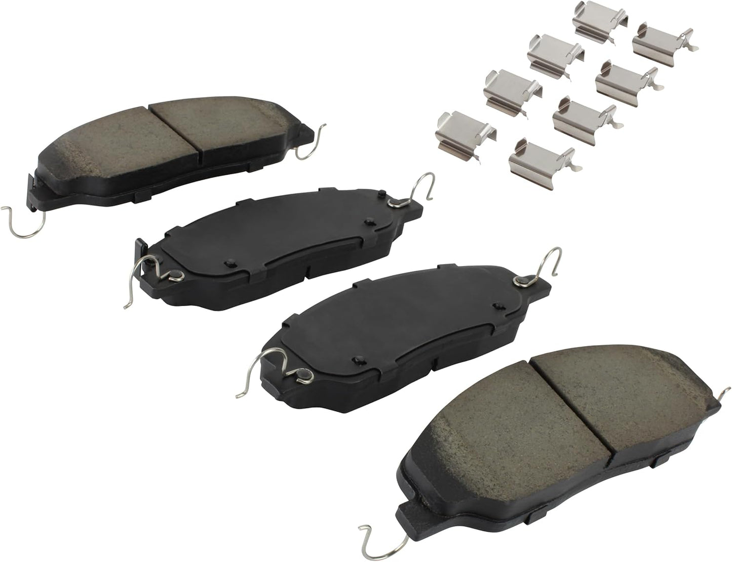 Premium Ceramic Front Brake Pads (1001-1464C) Compatible with Ford Mustang 2011-2014