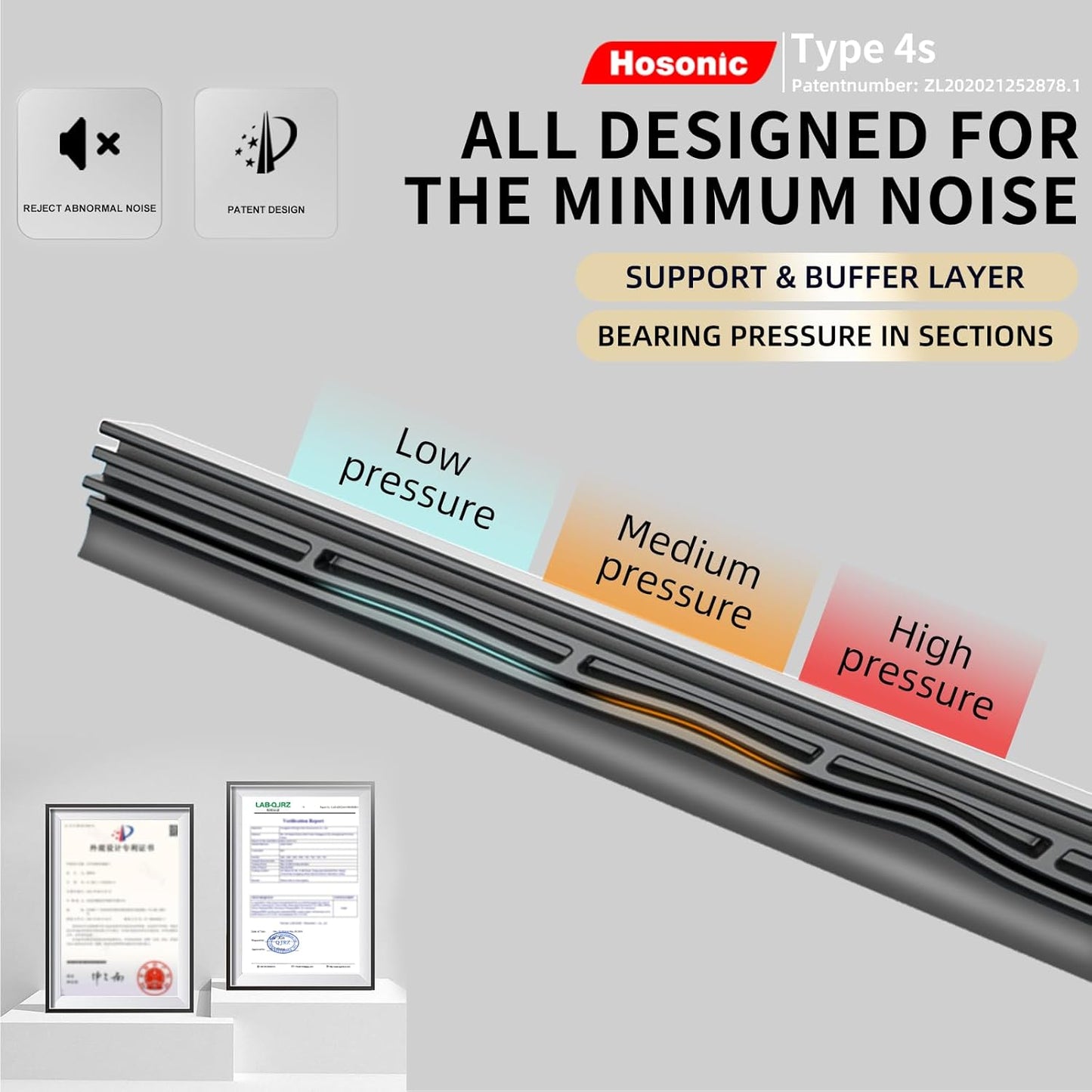 Windshield Wipers, 28" + 16" Wiper Blades, Compatible with Toyota Prius 2022-2016, 2022-2019 AWD-e, 2022-2017 Prime - Double Service Life (Set of 4)