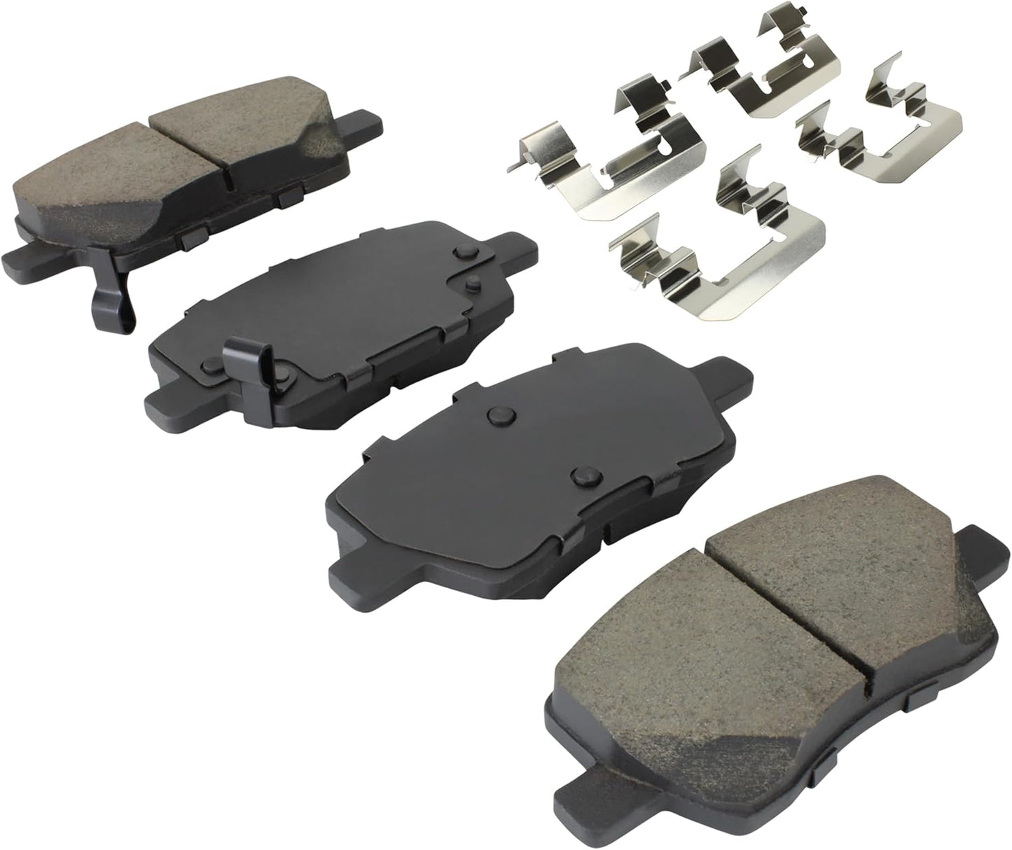 Premium Ceramic Front Brake Pads (1001-1929C) Compatible with Chevrolet Cruze 2018-2019, Chevrolet Sonic 2018-2020