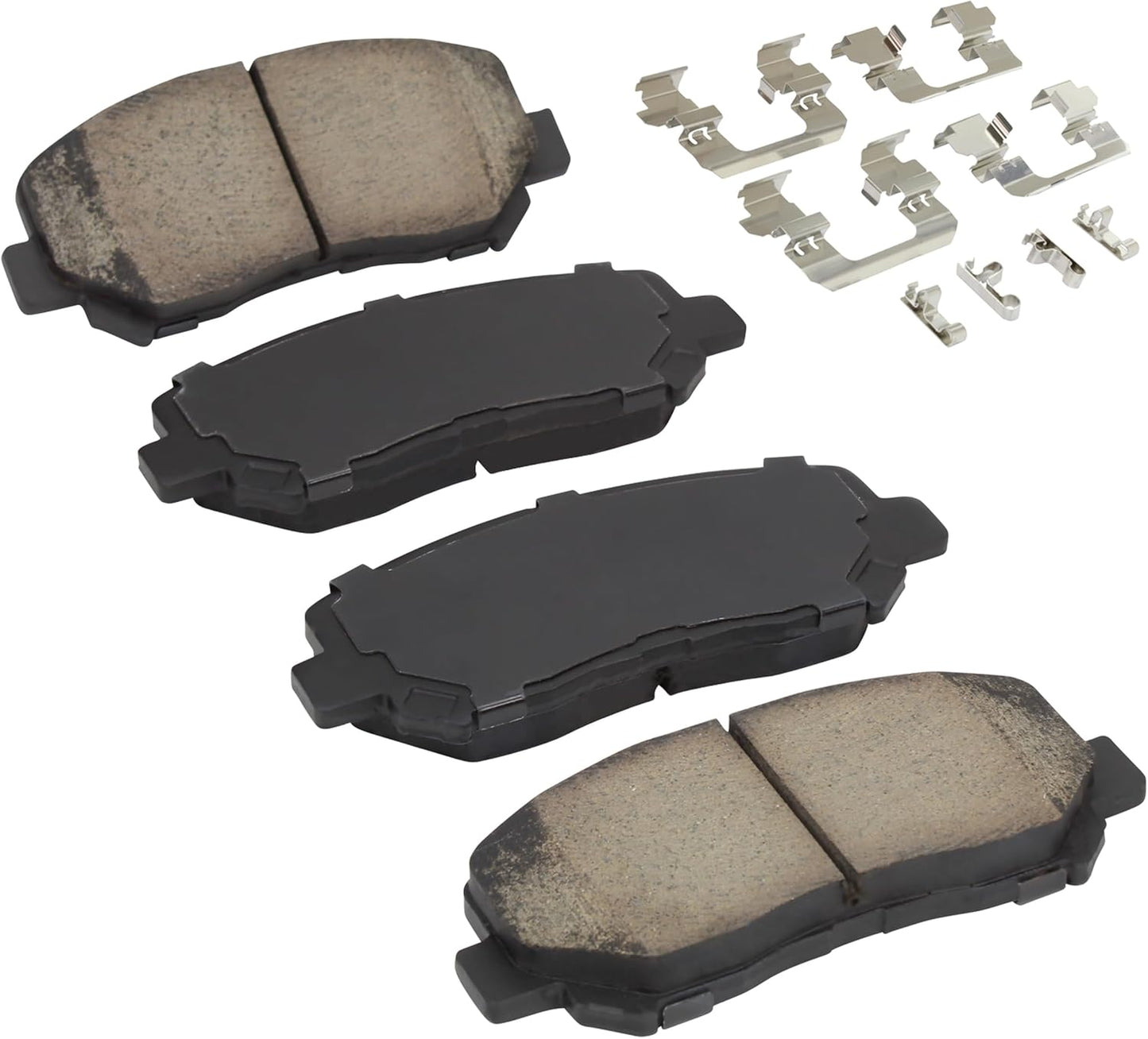 Premium Ceramic Front Brake Pads (1001-1623C) Compatible with Mazda CX-5 2013-2023