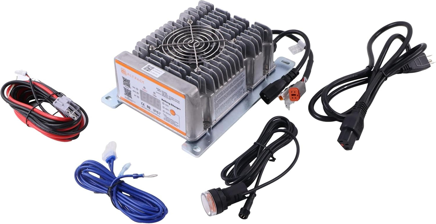 24V 27.1A Battery Charger 228476 228479 223160 223152 226460 Compatible with Skyjack SJ3215, SJ3215, SJ3219, SJ3219, SJ3220, SJ3226, SJ4720, SJ4726, SJ4732, SJ4740, SJ4620, SJ4626, SJ4740