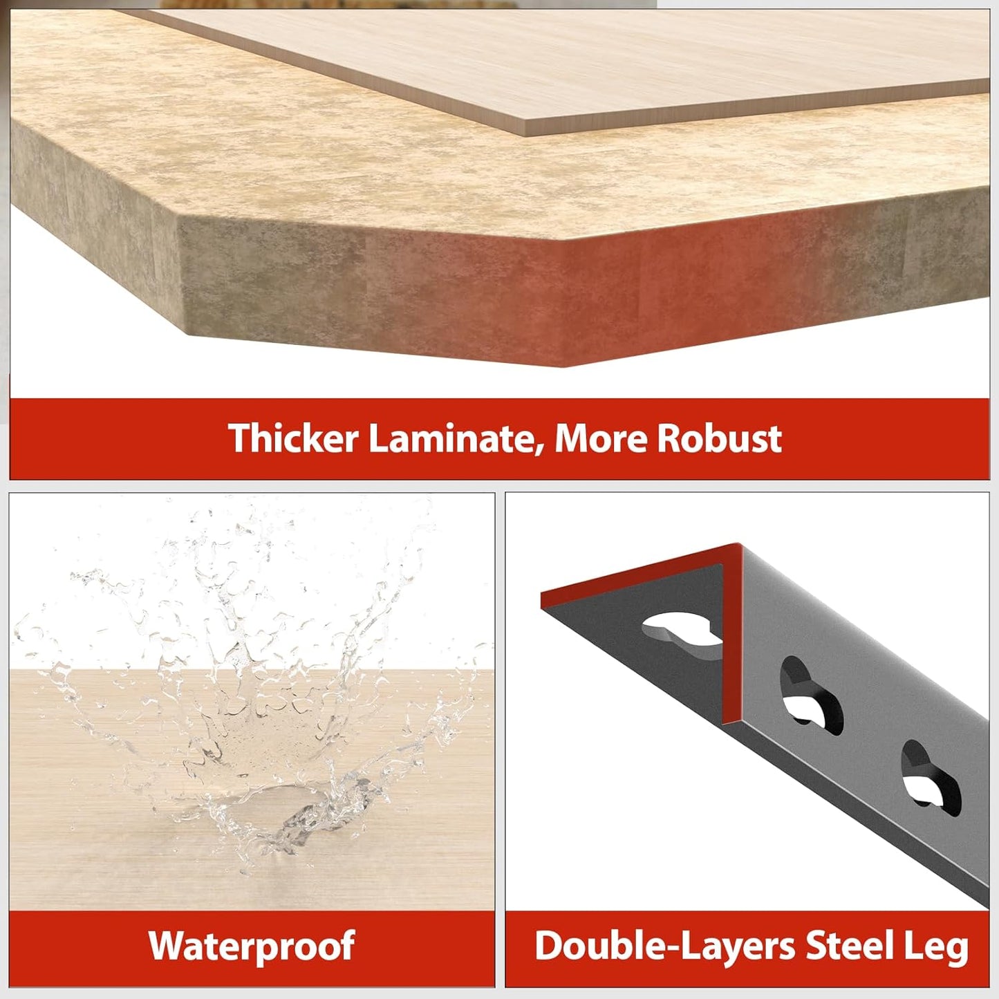 5-Tier Adjustable Metal Storage Shelves Heavy Duty Garage Shelving, 60" H x 28" W x 12" D Shelving Unit Rack for Kitchen, Classroom, Dormitory, Basement & Warehouse