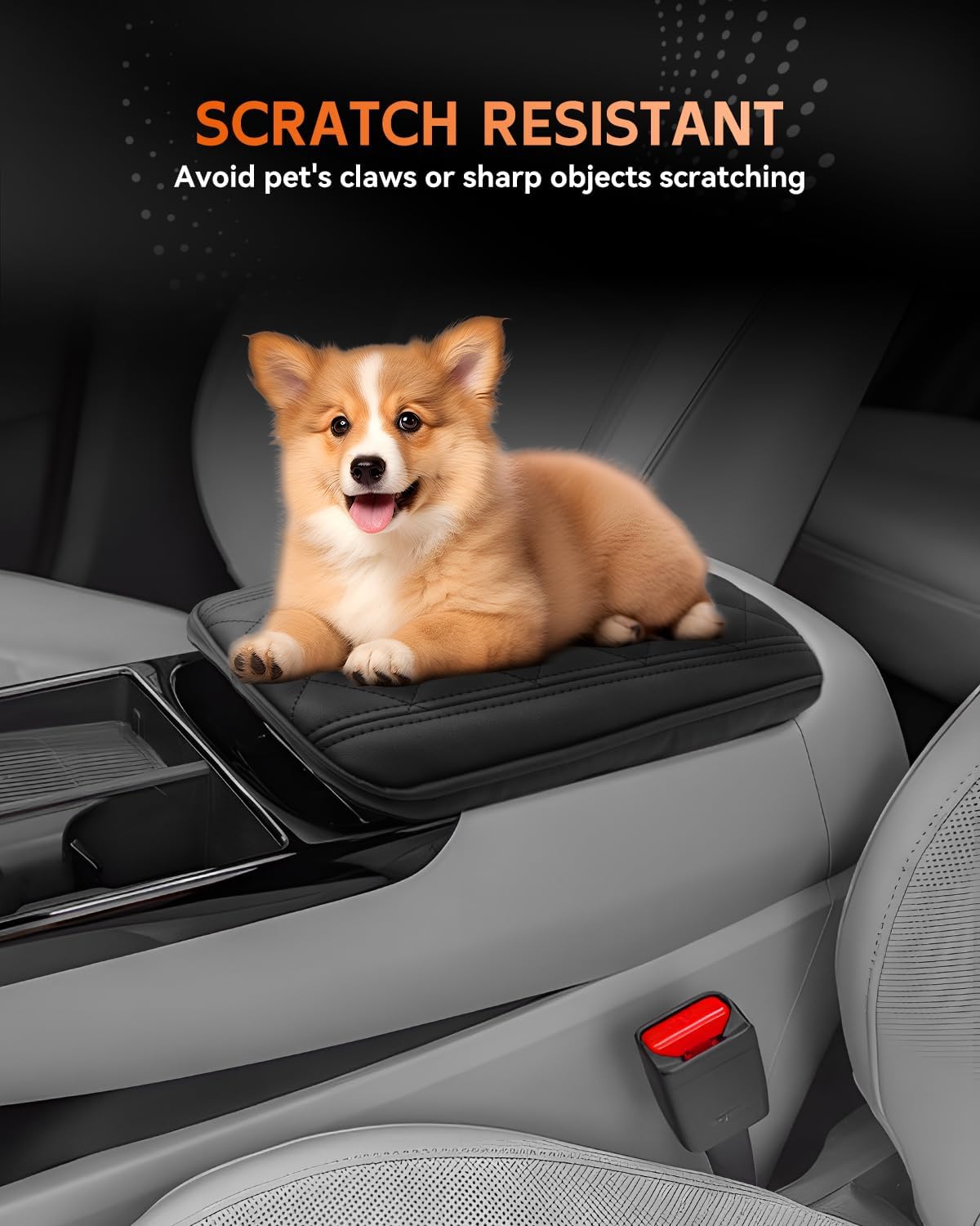 CDEFG for 2025 Hyundai Tucson Center Console Cover Armrest Cover for Tucson (SE, SEL, SEL Convenience, XRT, Limited) 2025+ Accessories Arm Rest Protector Only Fit Electronic