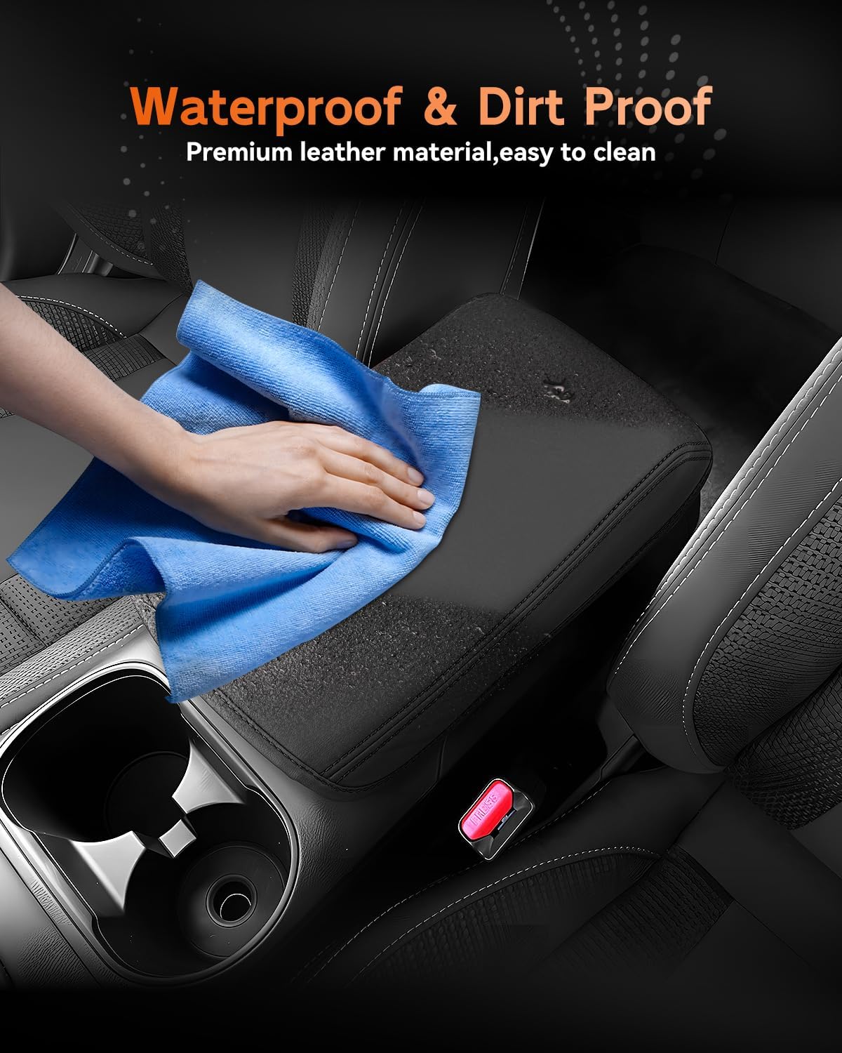 CDEFG for Subaru Legacy 2020-2025 Center Console Cover Armrest Box Cover for Legacy (Premium, Sport, Limited, Touring XT) 2020 2021 2022 2023 2024 2025 Accessories Console Arm Rest Protector