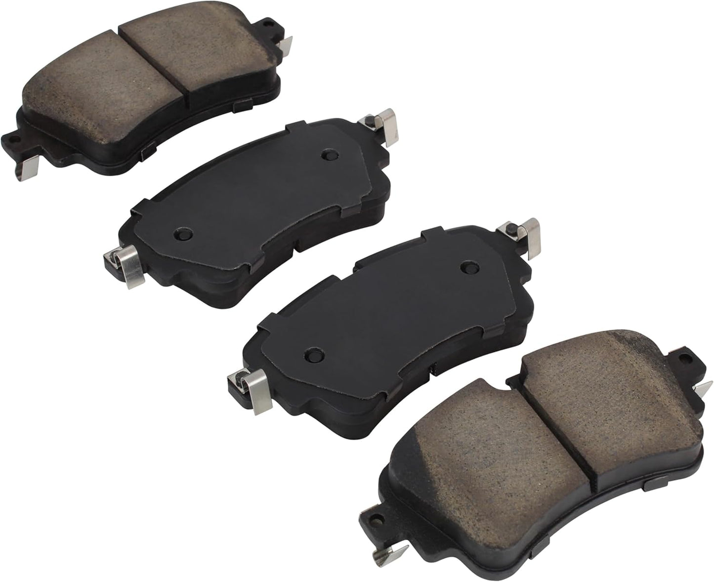 Premium Ceramic Rear Brake Pads (1001-1898C) Compatible with 2017-2021 Audi (A4/A4 allroad/A4 Quattro/A5/A5 Quattro/A5 Sportback/A6 allroad/A6 Quattro/A7 Sportback/Q5 & More)