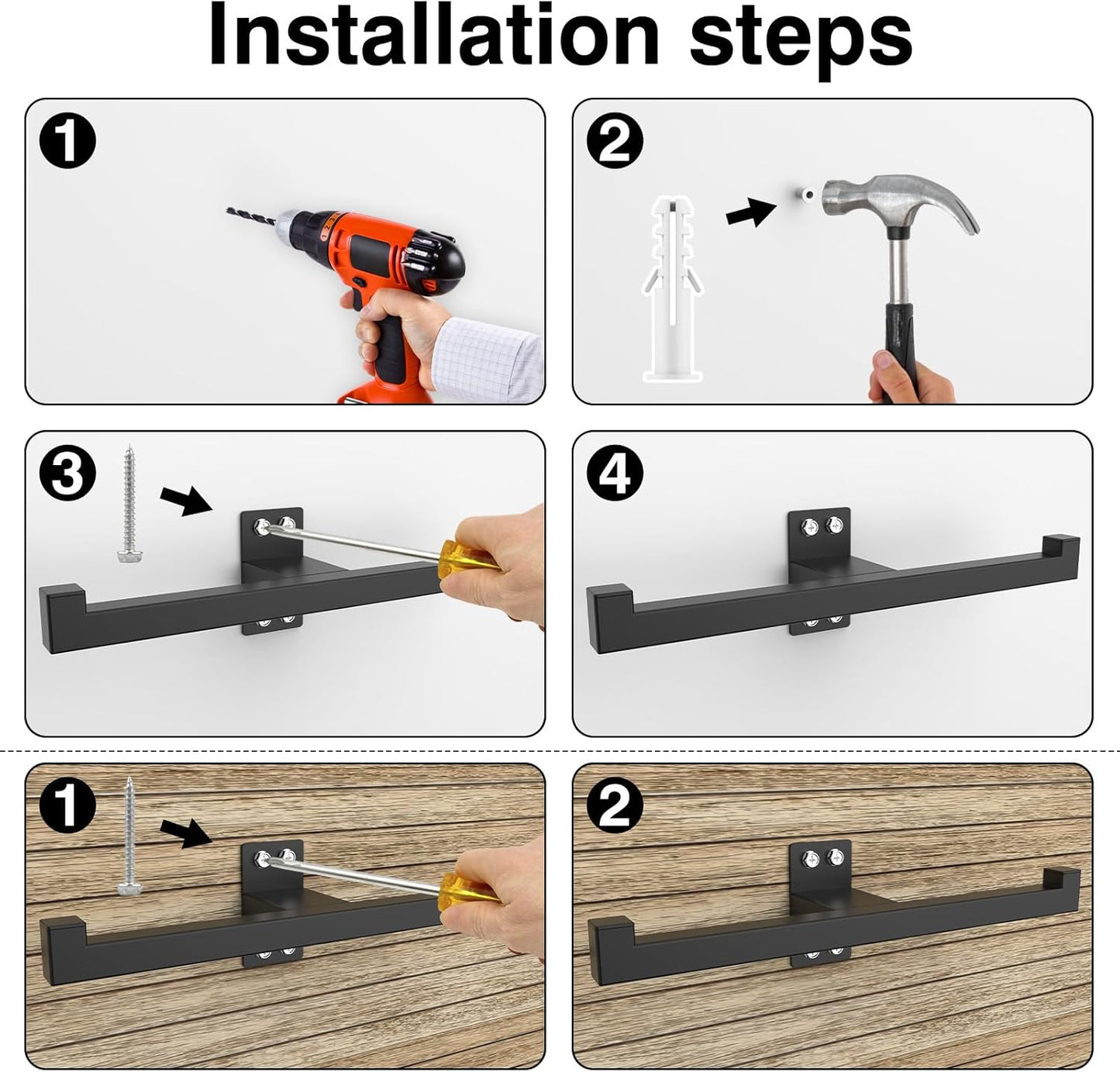 Backpack Leaf Blower Hanger, Backpack Blower Storage Organizer Holder, Heary Duty Chainsaw Wall Mount, Tactical Gear Stand (1 Pack)