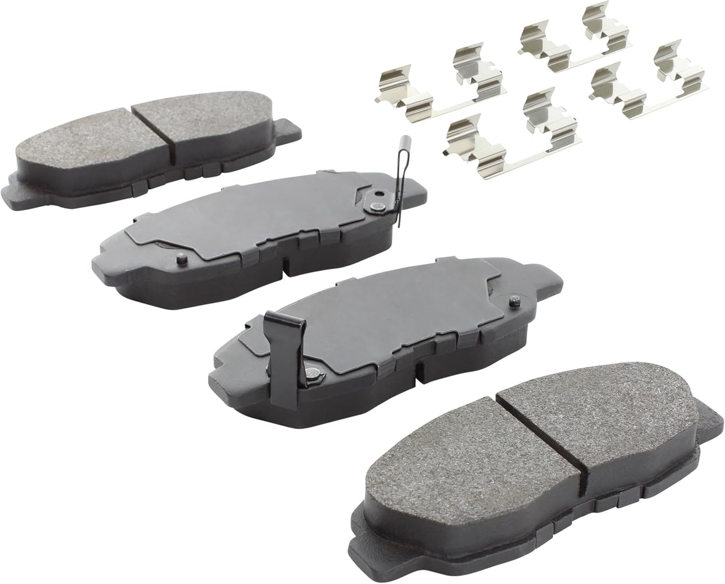 Premium Ceramic Front Brake Pads (1001-0465C) Compatible with Honda Accord 1990-1997