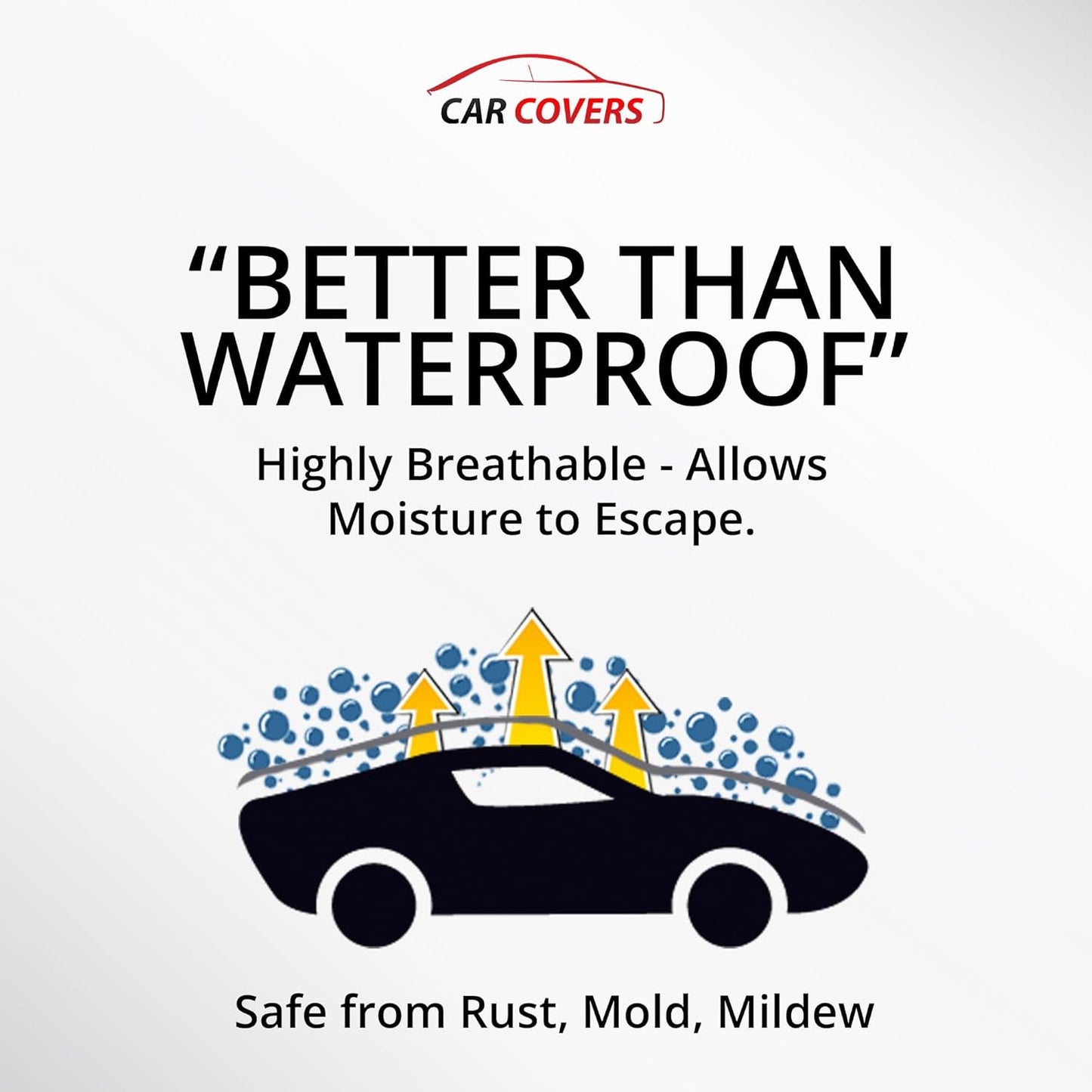 CarCovers Weatherproof SUV Cover & Warranty Compatible with Ford 1980-1986 Bronco 3rd Gen- Outdoor Cover Theft Cable Lock SUV Accessories Better Than Waterproof