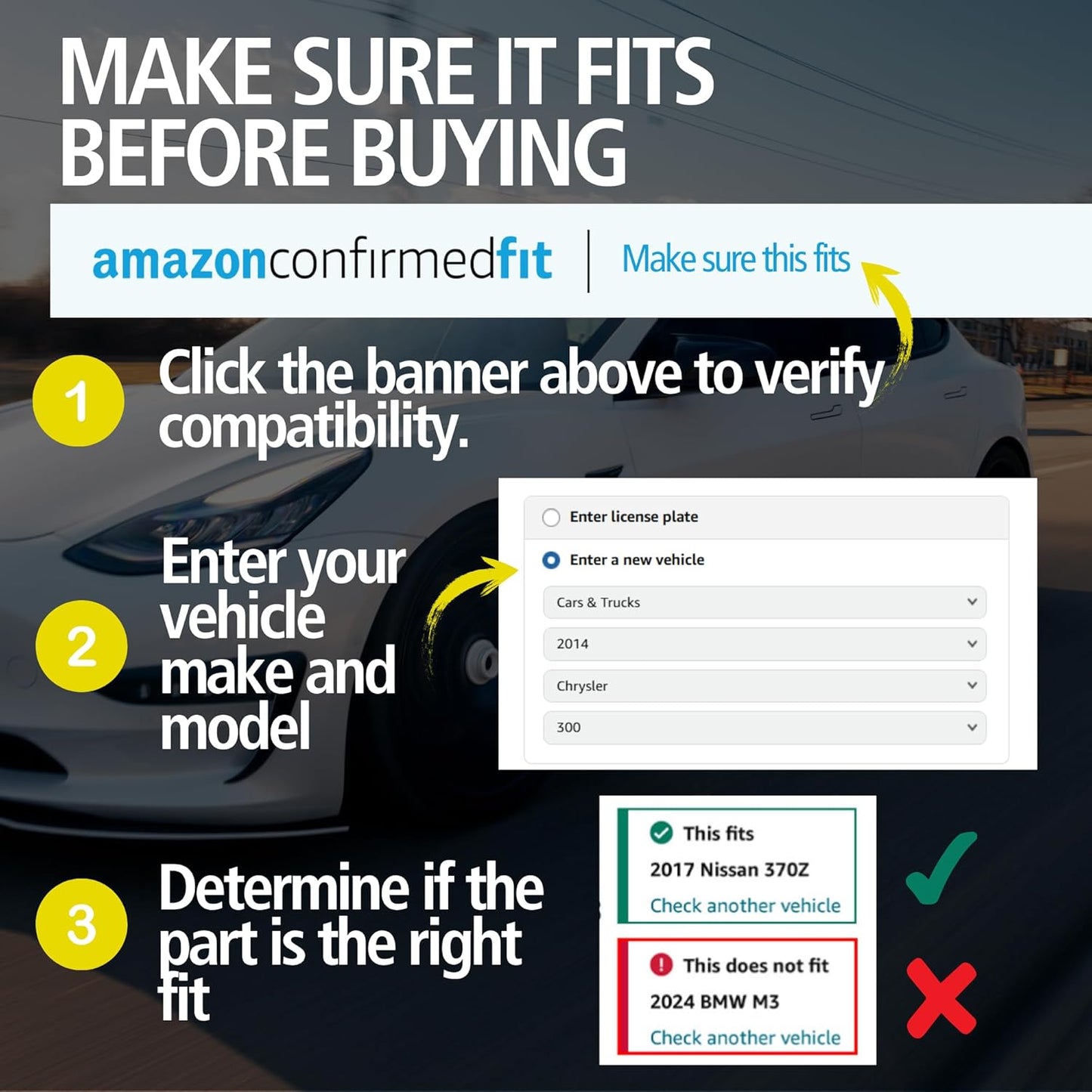 Premium Ceramic Front Brake Pads (1001-0562AC) Compatible with Geo Prizm 1993-1997, Toyota Camry 1992-1996, Toyota Celica 1994-1997, Toyota Corolla 1993-1997