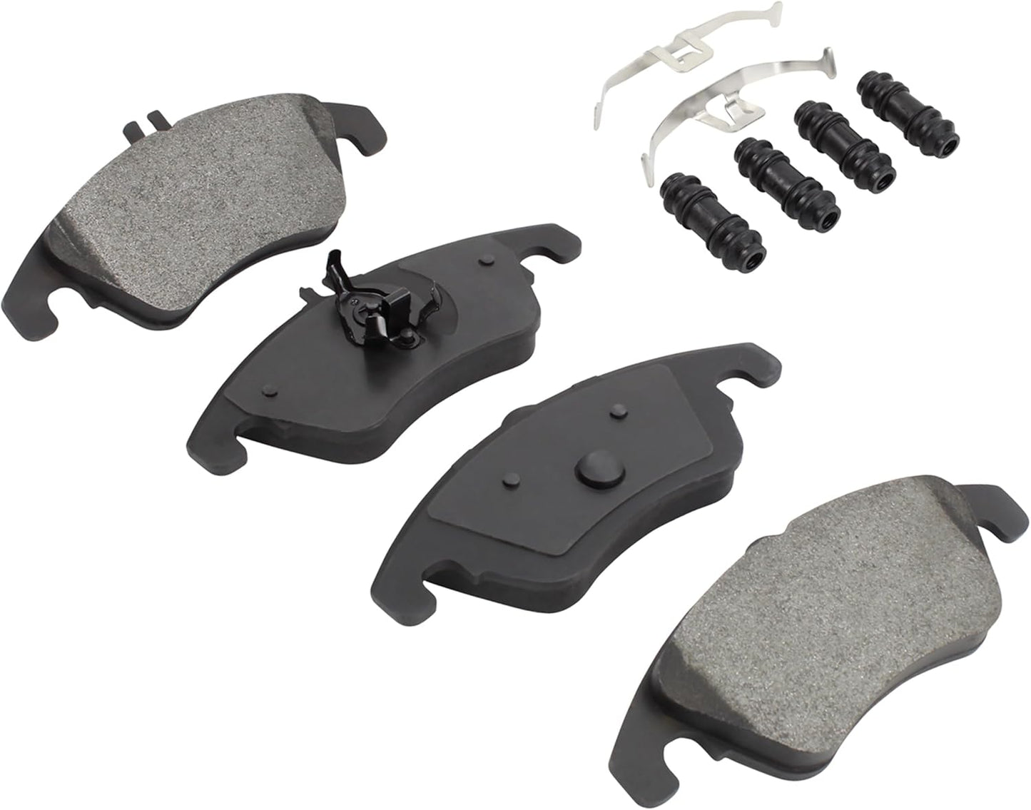 Premium Ceramic Front Brake Pads (1001-1342C) Compatible with 2008-2020 Mercedes-Benz (C250/C300/C350/CLS400/E250/E300/E350/E400/E550/SLC300/SLK250/SLK300/SLK350)