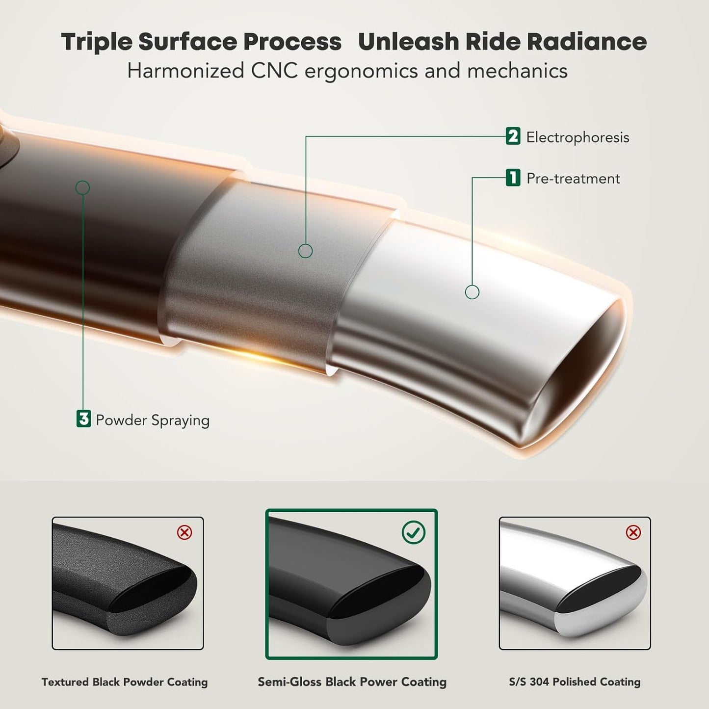 YHTAUTO 4" Running Boards Side Steps Fits Chevy & GMC Silverado/Sierra 1500 19-24, Silverado 1500 LTD/Sierra 1500 Limited 22, Silverado/Sierra 2500 HD & 3500 HD 20-24 - Crew Cab, Oval Straight Truck