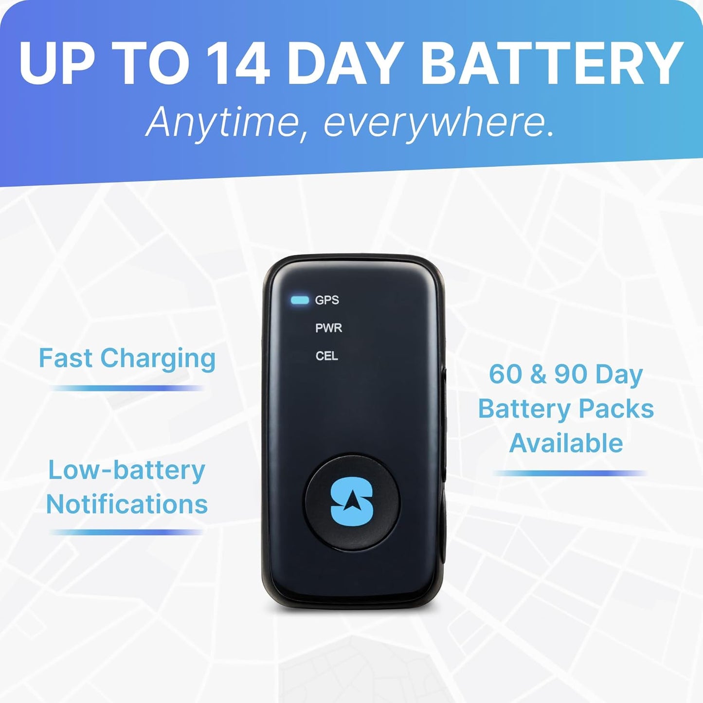 Spy Tec Mini GPS Smart Tracker for Vehicles, Cars, Trucks, Up to 14 Day Battery Life, Small GPS Tracking Device for Kids, Unlimited Updates, Worldwide Real-Time Tracking, USA Made Tech, Low Cost Plan